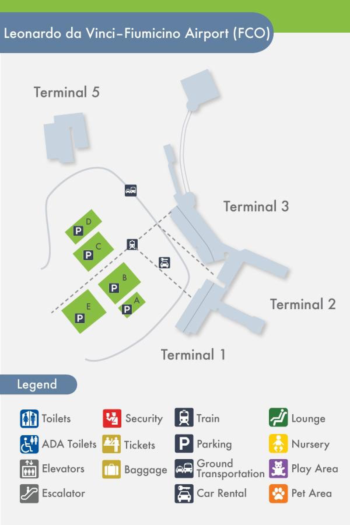 Mapa do fco terminal 5