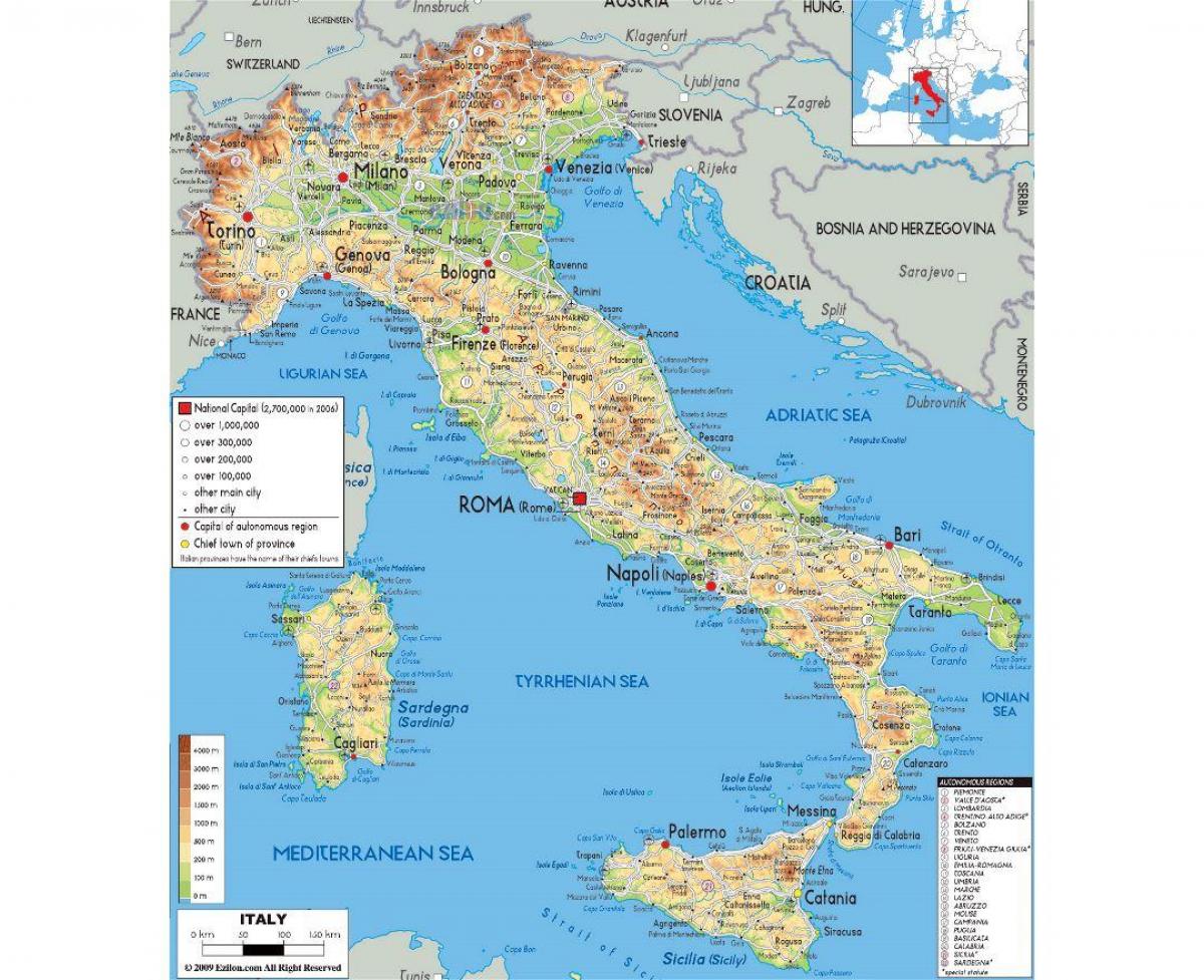 Mapa de física Roma