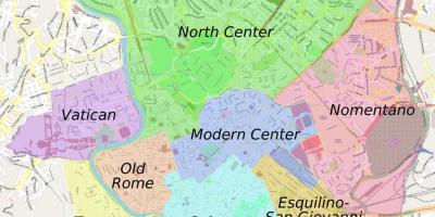 Roma bairro mapa